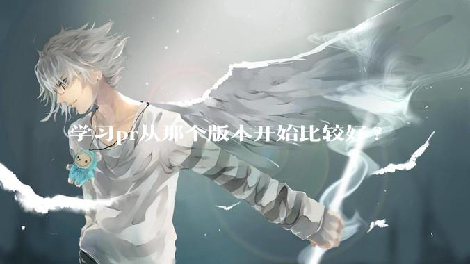学习pr从那个版本开始比较好?