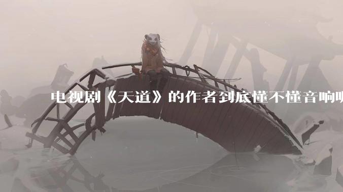 电视剧《天道》的作者到底懂不懂音响呢？它暗喻了哪些音响品牌呢？